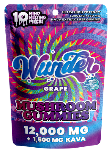 Wunder - High Potency Entheogenic + 150mg Kava | Grape 